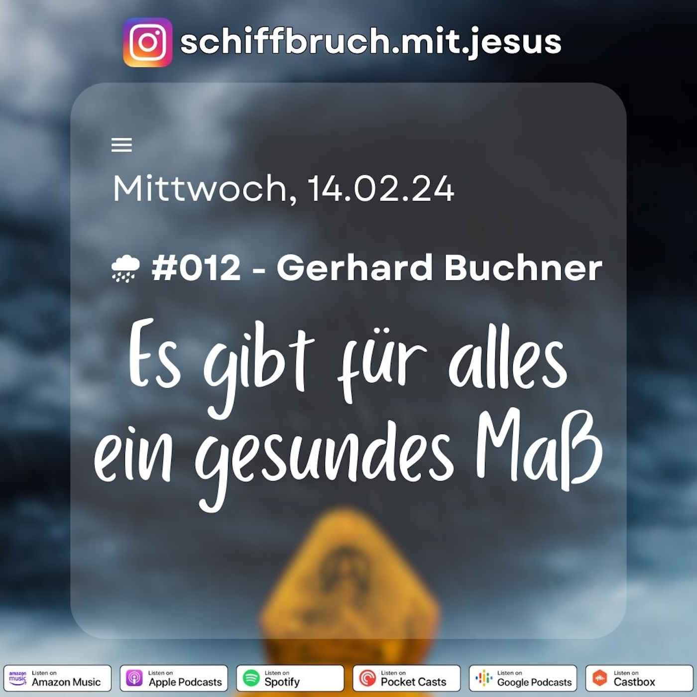 Schiffbruch mit Jesus