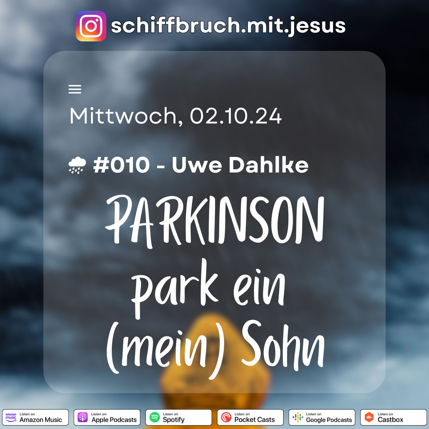Schiffbruch mit Jesus