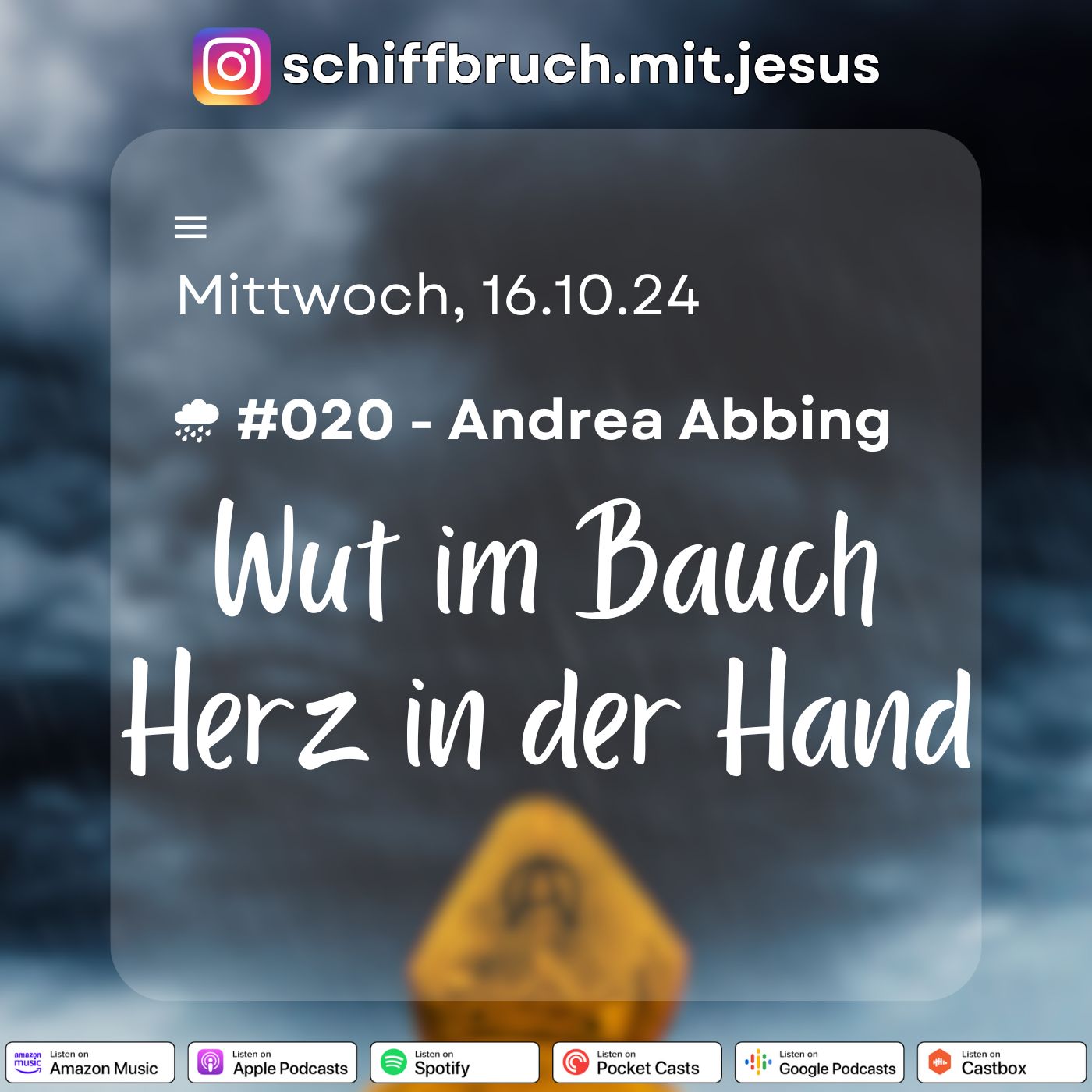 Schiffbruch mit Jesus
